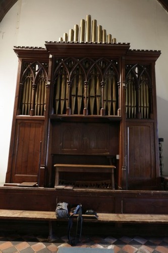 Photo 6x4 organ the - photo, back