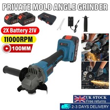 21V Cordless Angle Grinder