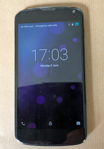 Nexus e960 smartphone - lg,
