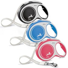 Retractable Tape Dog Leads FLEXI COMFORT Adjustable Handle Dogs up to 60kg