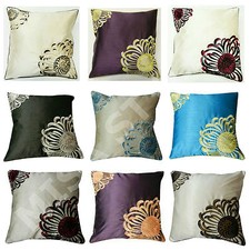 LUXURY FLORAL EMBROIDERED FAUX