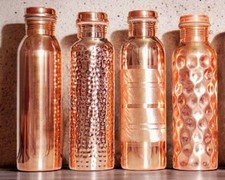 100% Pure Copper Hammered