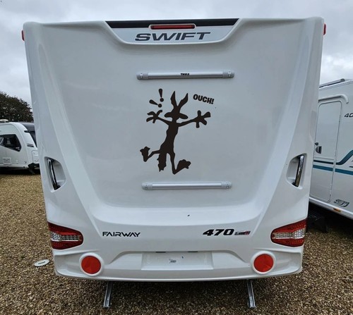 Coyote funny van camper - 1x,
