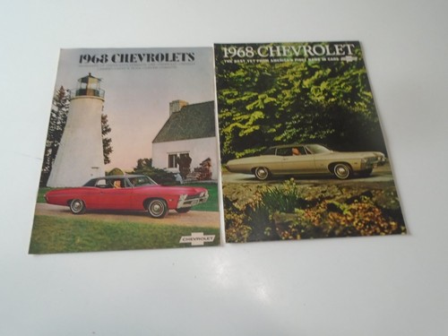 Two 1968 chevrolet - full, line