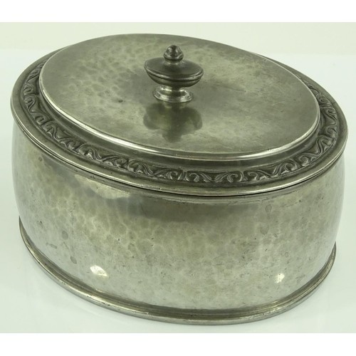 Liberty tudric pewter box - &, co
