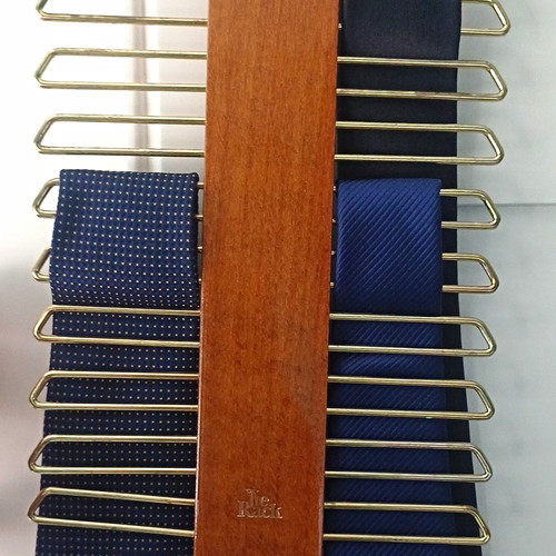 Tie rack men with ties - with,