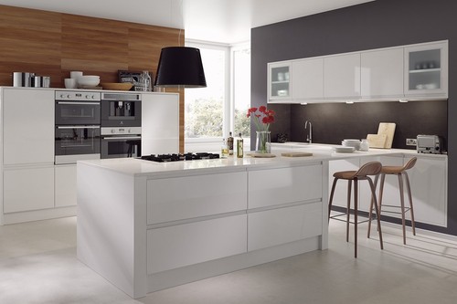 Handleless kitchen doors - , and