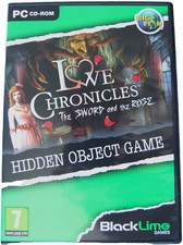 Love Chronicles The Sword and the Rose  - PC HIDDEN OBJECT GAME DVD-ROM PAL 