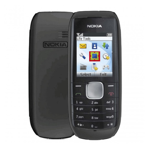 Nokia 1800 black vodafone lock - black,
