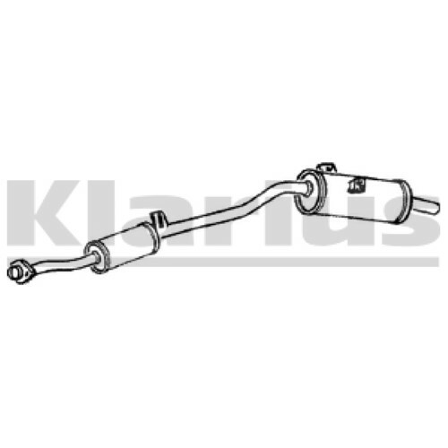 Replacement rear end - rear, /