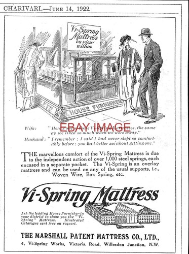 1922 advert marshall - 1922, marshall's