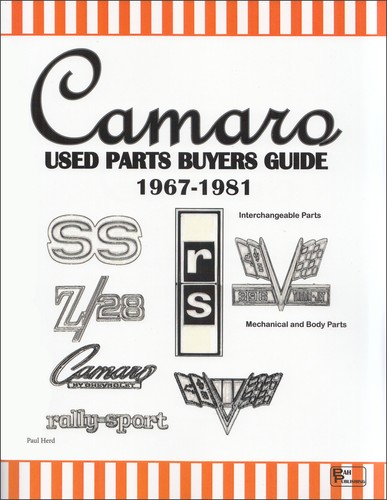 Camaro parts interchange - parts,