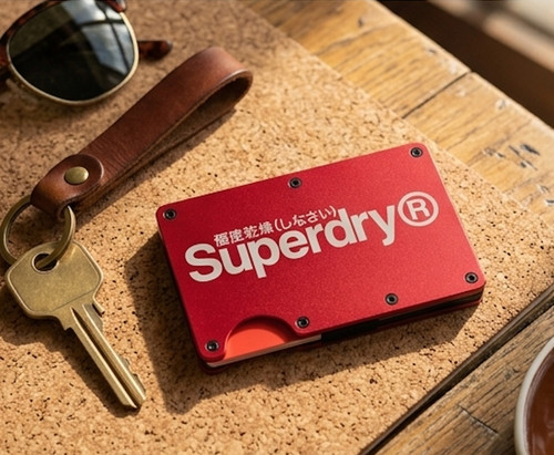 Minimalist metal wallet - metal, rfid