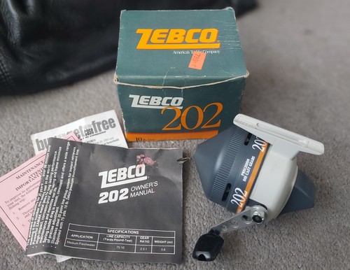 Zebco 202 vintage closed - zebco,