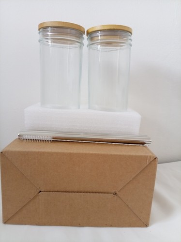Glass bubble tea cups - glass,