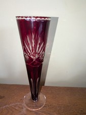Bohemian cut clear trumpet - to,