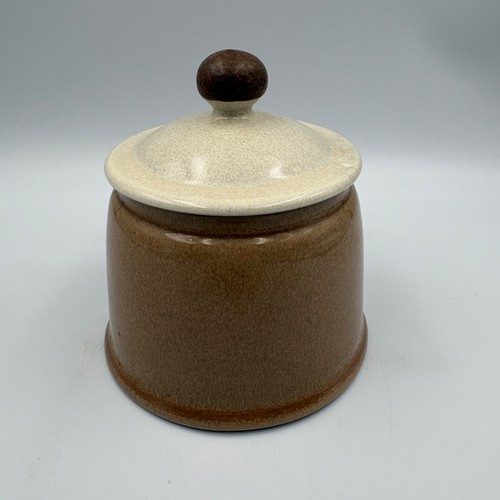 Denby cinnamon sugar bowl and - cinnamon,