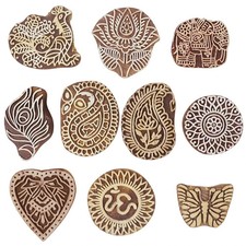 Wooden Printing Stamp Block