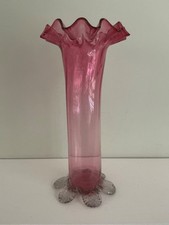 Cranberry vintage Victorian