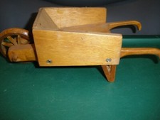 Handmade Wooden Wheel Barrow