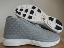 NIKE LUNAR CHUKKA WOVEN + MATTE SILVER-BLACK-SUMMMIT WHITE SZ 15 [398475-006]
