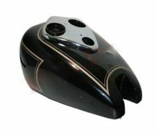 Black Painted Golden Stripe