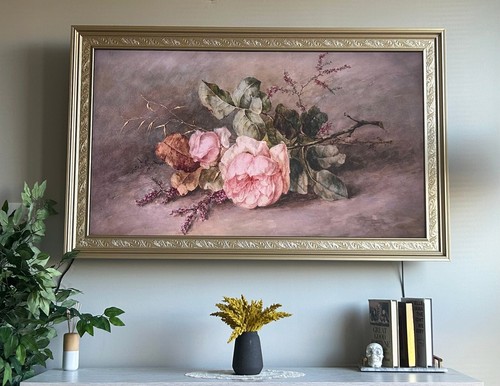 Gold portrait frame - gold,