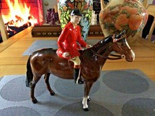 Beswick huntsman horse - huntsman, on