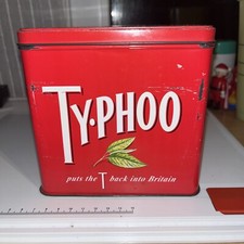 Vintage Typhoo Tea (Empty) Tea Tin Caddy Limited Edition