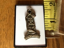 Vintage Jack O’Lantern Fob Charm