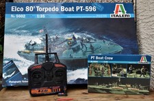 Italeri 1/35 scale PT Boat 596 package