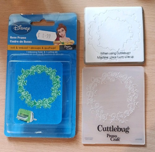 Cuttlebug disney rose frame - rose,