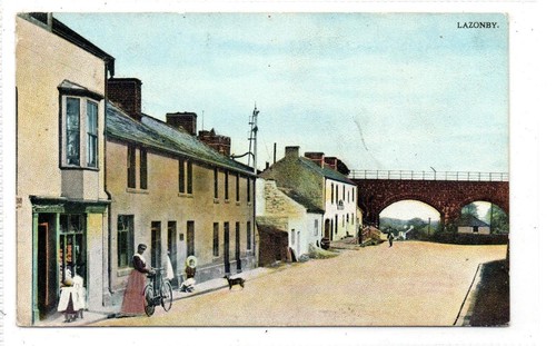 Lazonby cumberland postcard - cumberland,