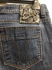 Miss Sixty Vintage Y2K Distressed  Denim Low Rise Hipsters Jeans W31 L28 VGC
