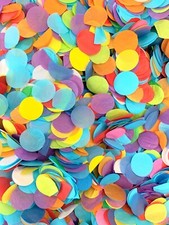 Rainbow Paper Confetti for 20 People | Biodegradable Throwing Wedding Confetti 
