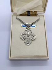 Four Way Medal Cross Pendant, Catholic Cross Pendant With Dove