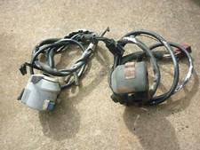 honda cbr 600(1990)jellymould pair of switchgear controls with all cables.