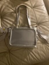 Milk Dolly Bag From Japan Blue Ribbons With Gold Plated Accents