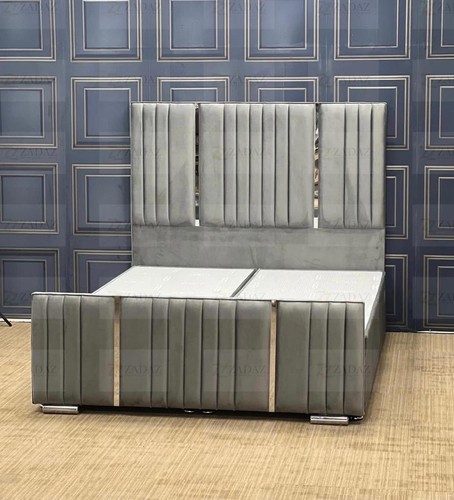 Soft velvet bed - velvet, with