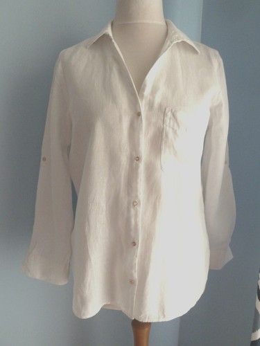Zara white linen - zara,