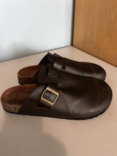 NEXT Leather Mules - Brown