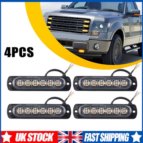 4pcs led amber strobe - 6,