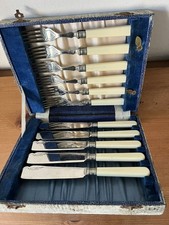 Vintage fish knife - fish, and
