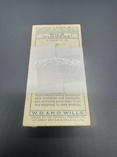 Wills cigarettes cards wild - cigarettes,