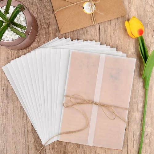 50pcs vellum jackets for - vellum,