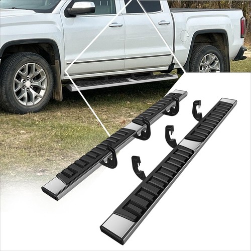 Running boards stainless - 6.7",