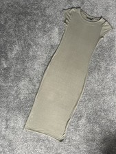 Boohoo Basic Midaxi Bodycon Dress Size 8