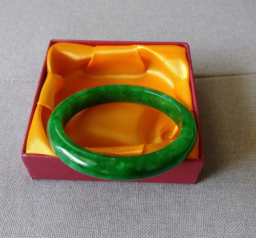 Genuine imperial green jade - genuine,
