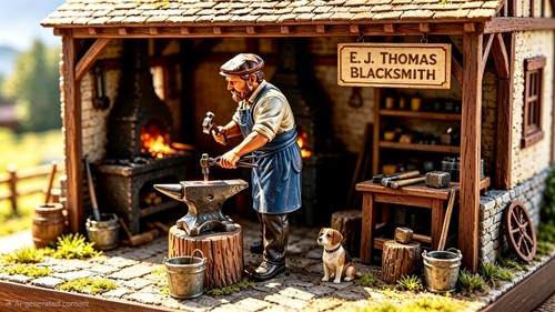 Model railway railroad train - railway,