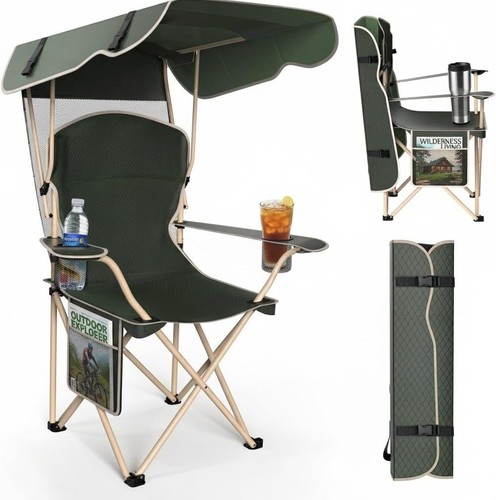 2pc camping chair with - 2pc,